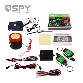 2020 SPY 2 Būdas Motociklų Signalizacijos Sistema su Nuotolinio Variklio Užvedimo Starteris Mikrobangų Jutiklis Spalvingas LCD pranešimų gaviklio Ekranas
