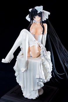 24cm Anime Skytube T2 Meno Merginos Yuno Narukami Vestuvių Suknelė PVC Veiksmų Skaičius, Suaugusiųjų Kolekcijos Modelis Žaislų, Dovanų Ornamentu Statulėlės