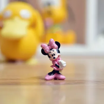 36PCS 3.2 cm mažo dydžio, Disney Mickey Mouse Modelio papuošalas pakabukas raktas maišelį pakabukas 