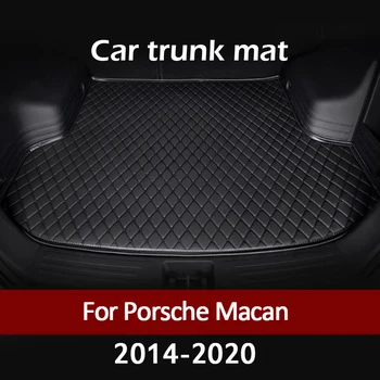 Automobilio bagažo skyriaus kilimėlis Porsche Macan 2014 m. 2015 m. 2016 m. 2017 m. 2018 m. 2019 m. 2020 linijinių krovinių kilimų interjero aksesuarų dangtis