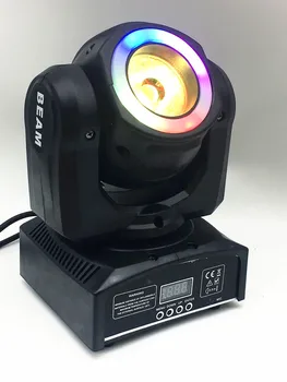 DJ apšvietimo mini judančios galvos, led 60 W šviesos etape led šviesos su 12LED SMD5050 RGB super ryškus LED DJ kontrolės dmx vietoje šviesos