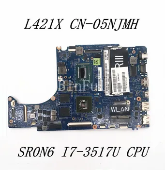 KN-05NJMH 05NJMH 5NJMH Mainboard DELL XPS 14 L421X Nešiojamas Plokštė QLM00 LA-7841P W/I7-3517U CPU GT630M 100% Visiškai Išbandytas