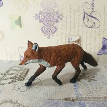 mažas pvc pav modeliai toy fox