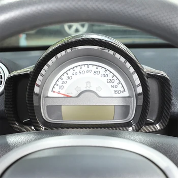 Mercedes Benz Smart 2009-2015 M. Automobilio prietaisų Skydelyje Priemonės Rėmo Apdaila Stiliaus Interjero ABS Auto Liejimo Priedų