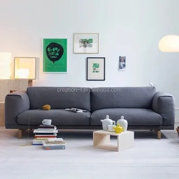 Nordic light luxury labai paprasta kambarį Medžio masyvo Sofa Nustatyti, Baldų dizainas, patogūs baldai pritaikymas savo reikmėms