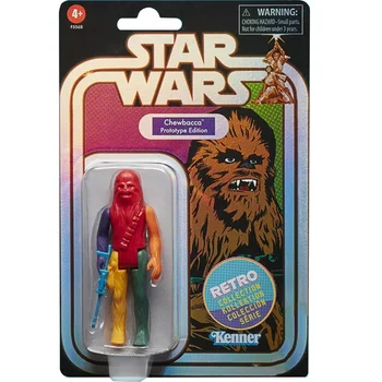 Originali Star Wars: Retro Kolekciją 3.75-Colių Chewbacca Prototipas Edition Pav Kolekcines Modelis Žaislą Dovanų