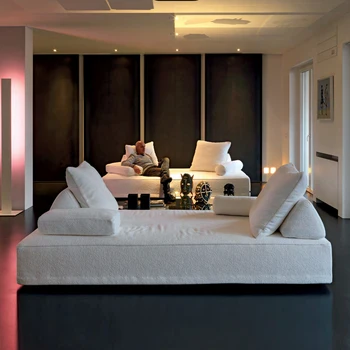 Ranka ploto minimalistinio dvipusis audinys sofa mažų ir vidutinių šeimos mobiliojo atlošas kūrybos armless kambarį