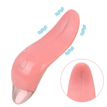 Sekso Žaislai Moterims, Šildymo Klitorio Stimuliatorius 10 Greitis G-spot Massager Realus Liežuvio Formos Vibratorius Oralinis Seksas