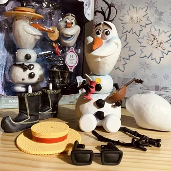 Sniego Kūdikių PVC Veiksmų Skaičiai Filmą Kolekcines Modelis Karšto Žaislas Vaikui geriausia Gimtadienio Dovana, Namų puošybai