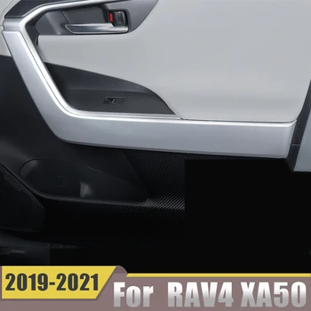 Toyota RAV4 2019 2020 2021 2022 XA50 Anglies Pluošto Rankenos karkaso Juostelių Apdaila Padengti Apdaila, Interjero Priedai