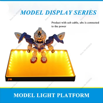 Veiksmų Skaičius, Lamplight Bazės Modelio Šviesos Platforma Lėlės Laikiklis, Tinkamas Stendų Žaislo Surinkimas