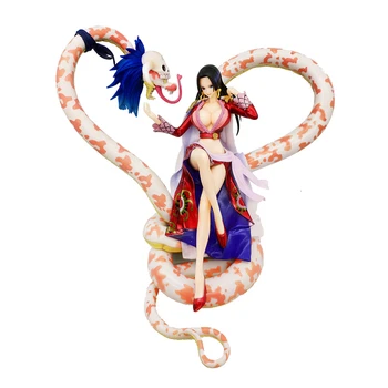 Vienas Gabalas Veiksmų Skaičius, Anime GK Moterų Imperatorius Boa Hancock 21cm Pvc Modelio Surinkimo Žaislas KO Išskirtinį Darbastalio Apdaila Lėlės