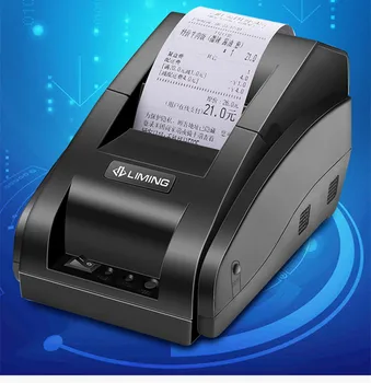 Wholesal Aukštos kokybės 58mm terminis spausdintuvas Sąskaitą gavimo mašinos spausdinimo greitis 70mm / s USB sąsaja Spausdinimo raiška 203dpi