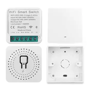 Wifi Šviesos Jungiklio, Smart Home Šviesos Jungikliai Dual/Bendrosios Kontrolės Kontroliuojama Telefono Programėlė Balsas Padėjėjai TP Link Jungiklis Dual